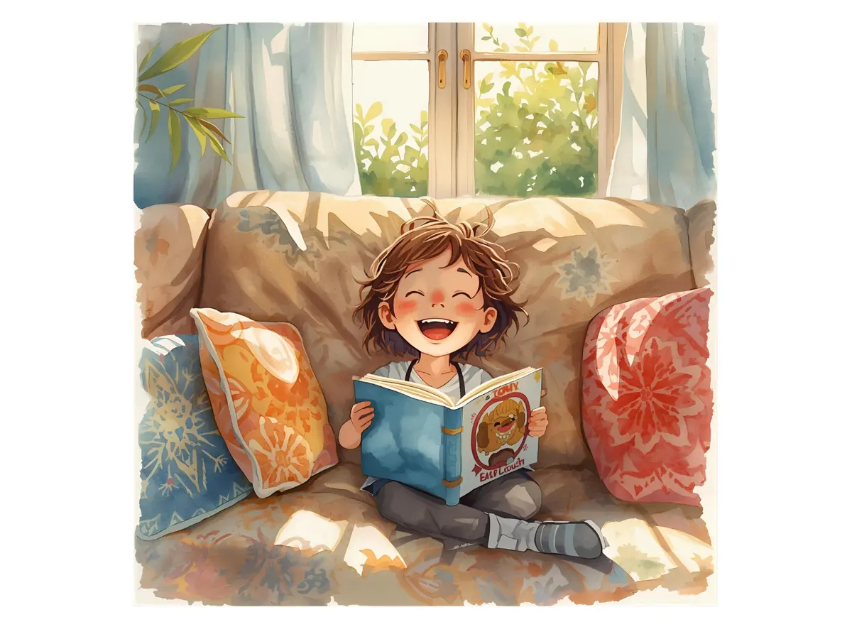 enfant rire livre