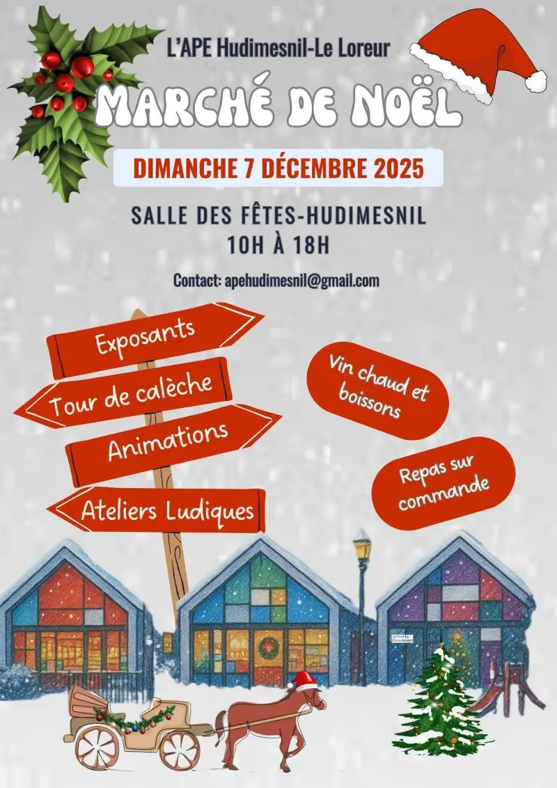 Marché Noël Hudimesnil
