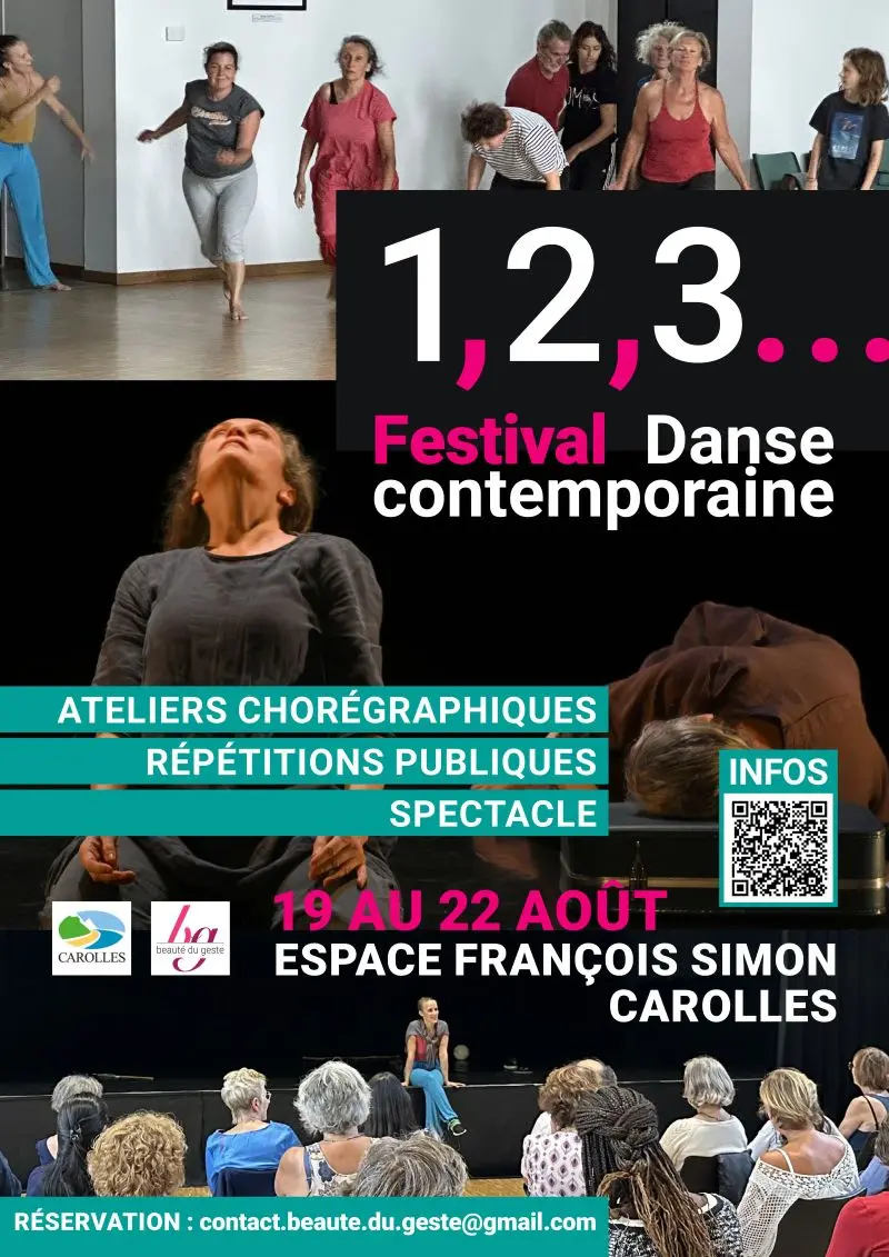 Festival 1,2,3... Danse contemporaine Beauté du geste 2025