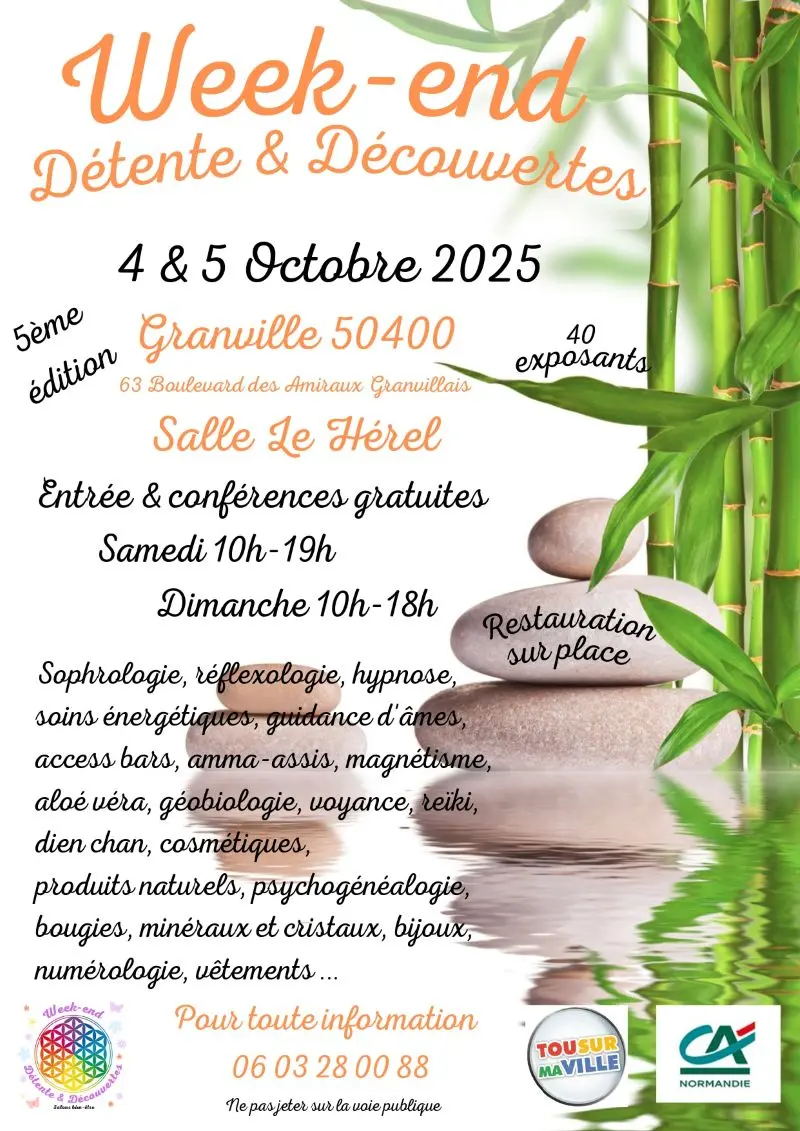 WE détente et découvertes Granville 2025