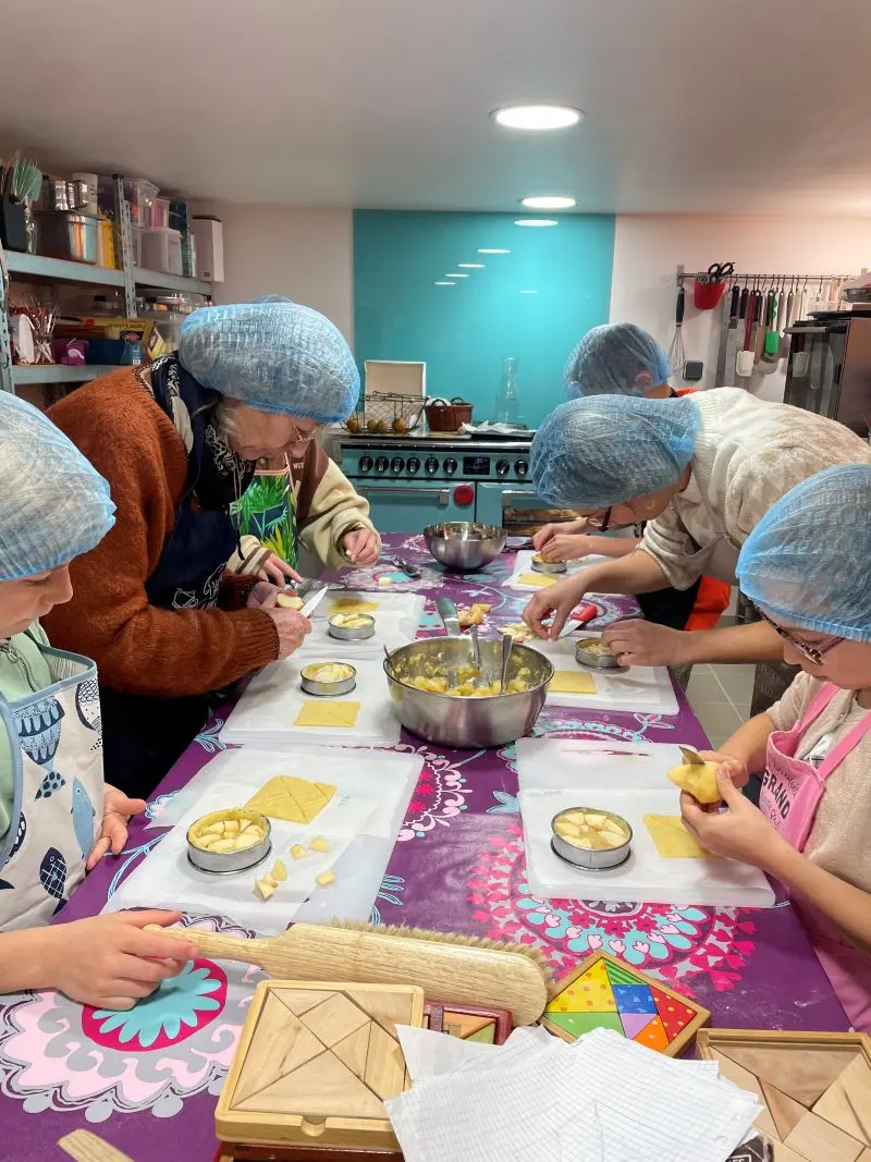 Gourmandises Ludiques Atelier REALISATION TANGRAM ET TARTELETTES La Lucerne d'Outremer 2025