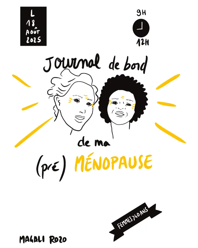 Journal de bord de ma (pré) ménopause 2025