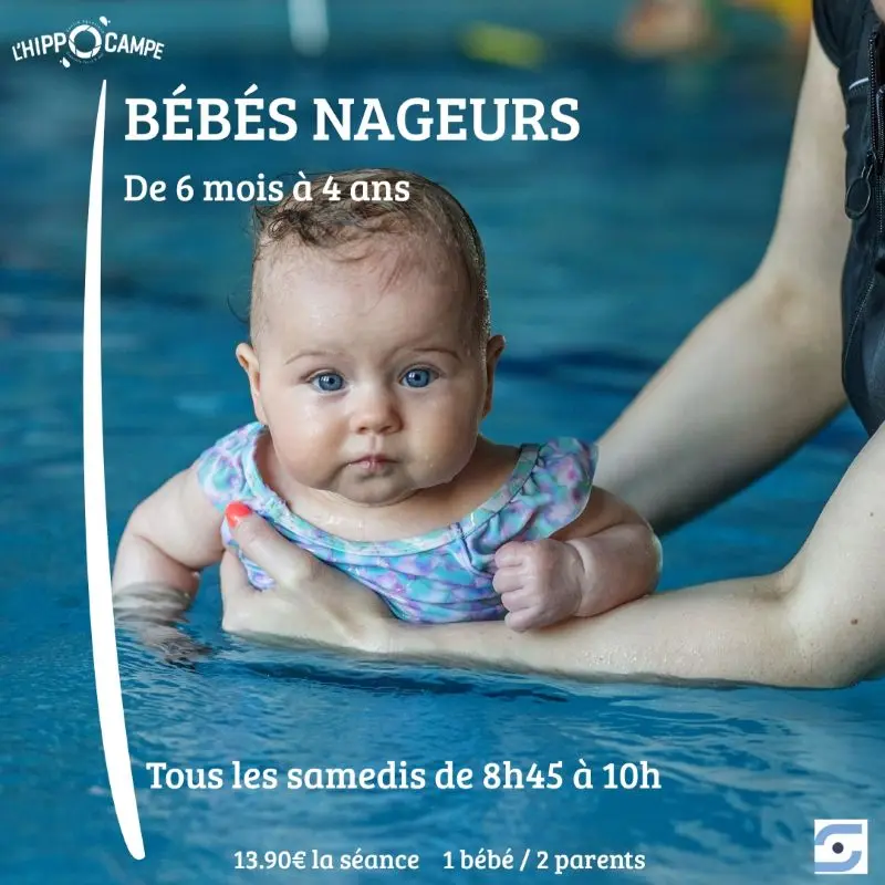 L'Hippocampe Bébés nageurs Granville 2025 2026