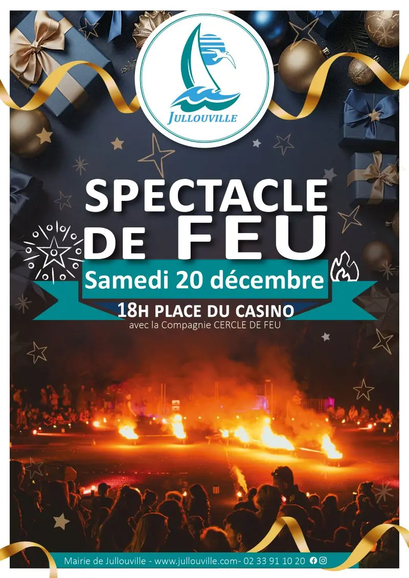 MARCHE NOEL 2025 spectacle feu
