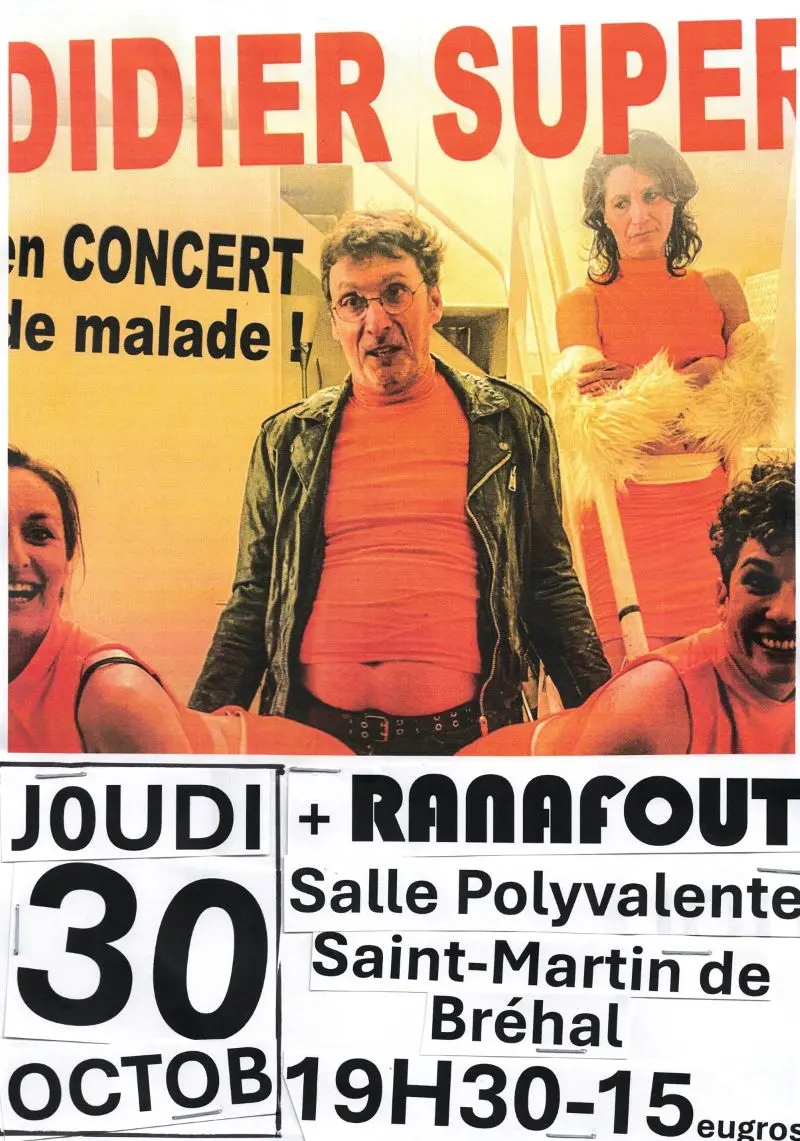 Ouvre ta Ferme Concert Didier Super RANAFOUT' Saint-Martin-de-Brégal 2025
