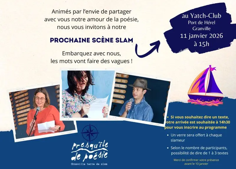 Scène ouverte de Slam  2026