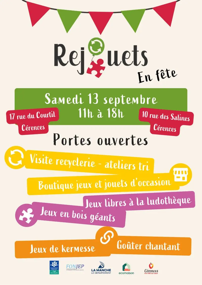 Portes ouvertes Rejouets Cérences 2025