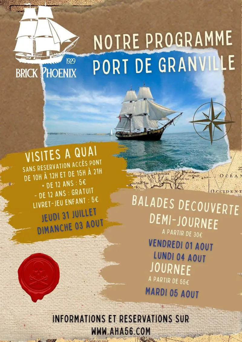 Escale du Phoenix à Granville 2025