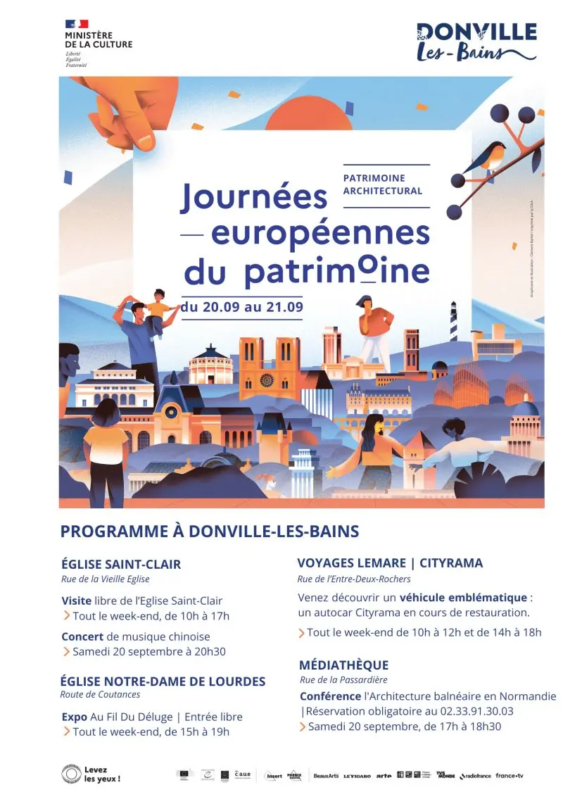 Programme JEP Donville-les-Bains 2025