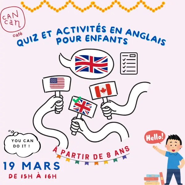 Quiz anglais enfants