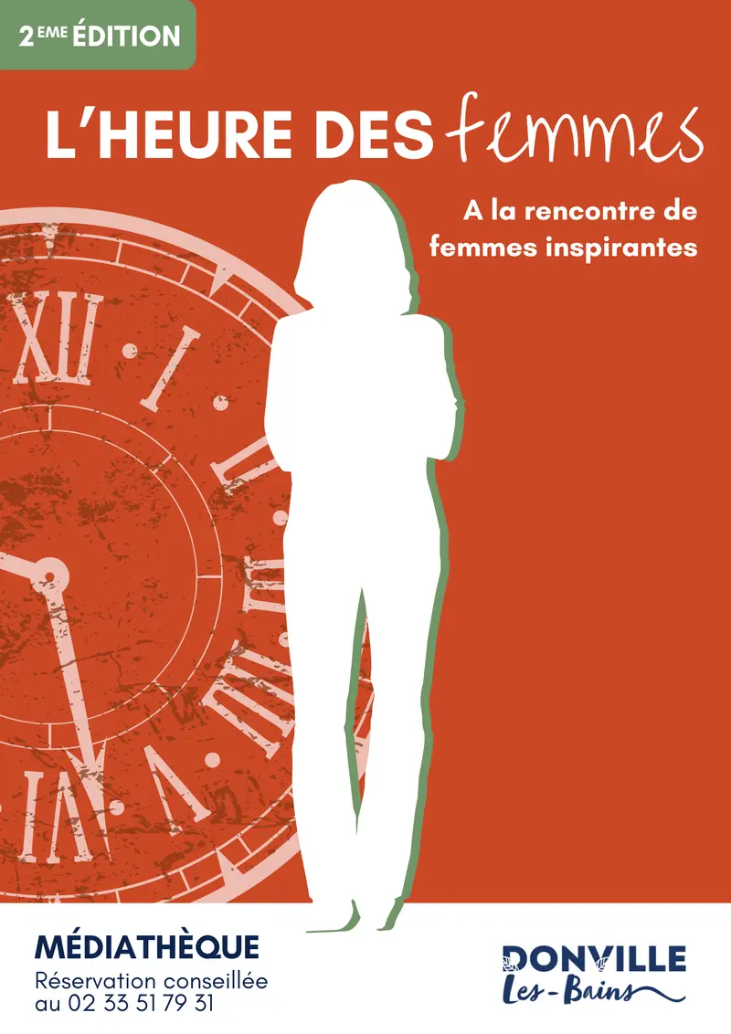 Rencontre L'heure des Femmes Médiathèque Donville-les-bains 2025
