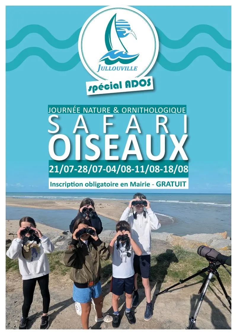 SORTIES ORNITHOLOGIQUES 2025 safari Jullouville