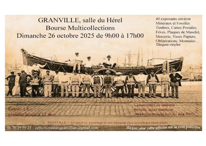 Salon Multicollections Association des Cartophiles et Collectionneurs Granvillais Granville 2025