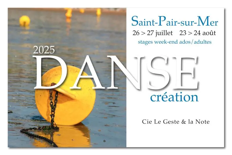 Stages Danse création 2025