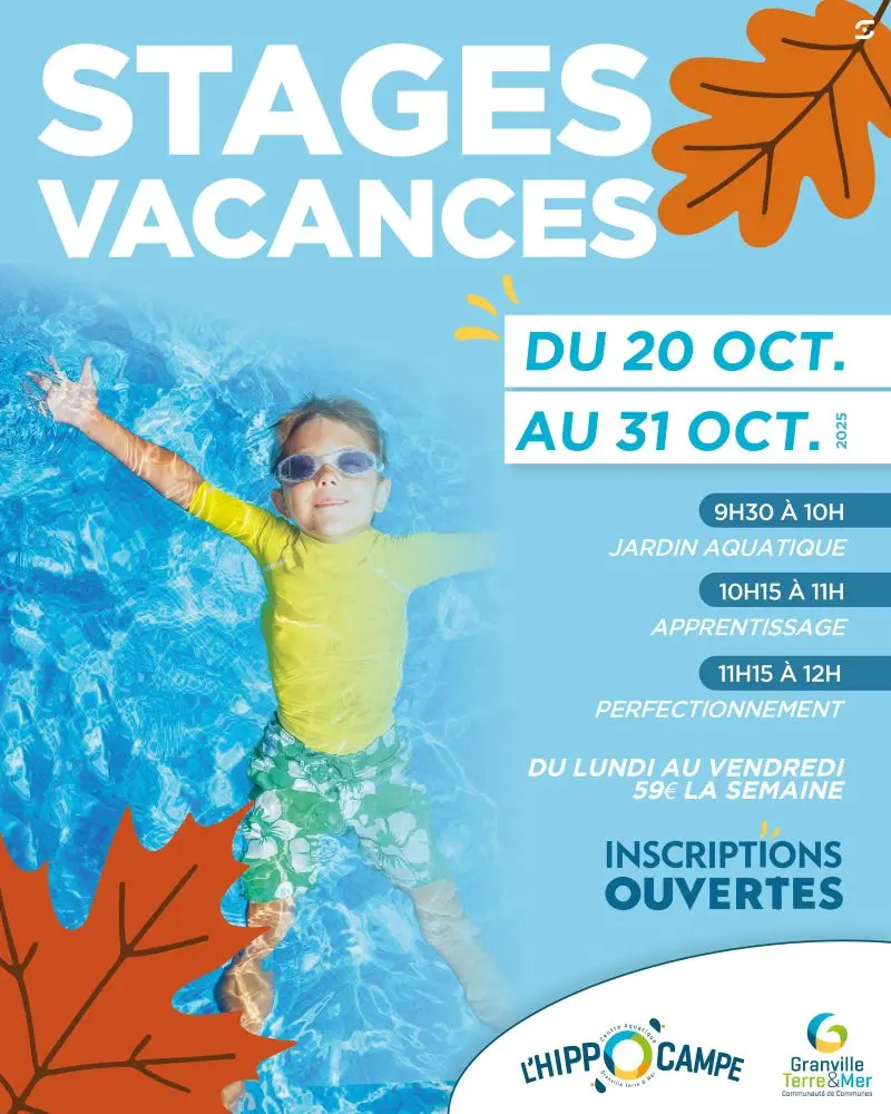 Stages vacances toussaint l'hippocampe granville 2025