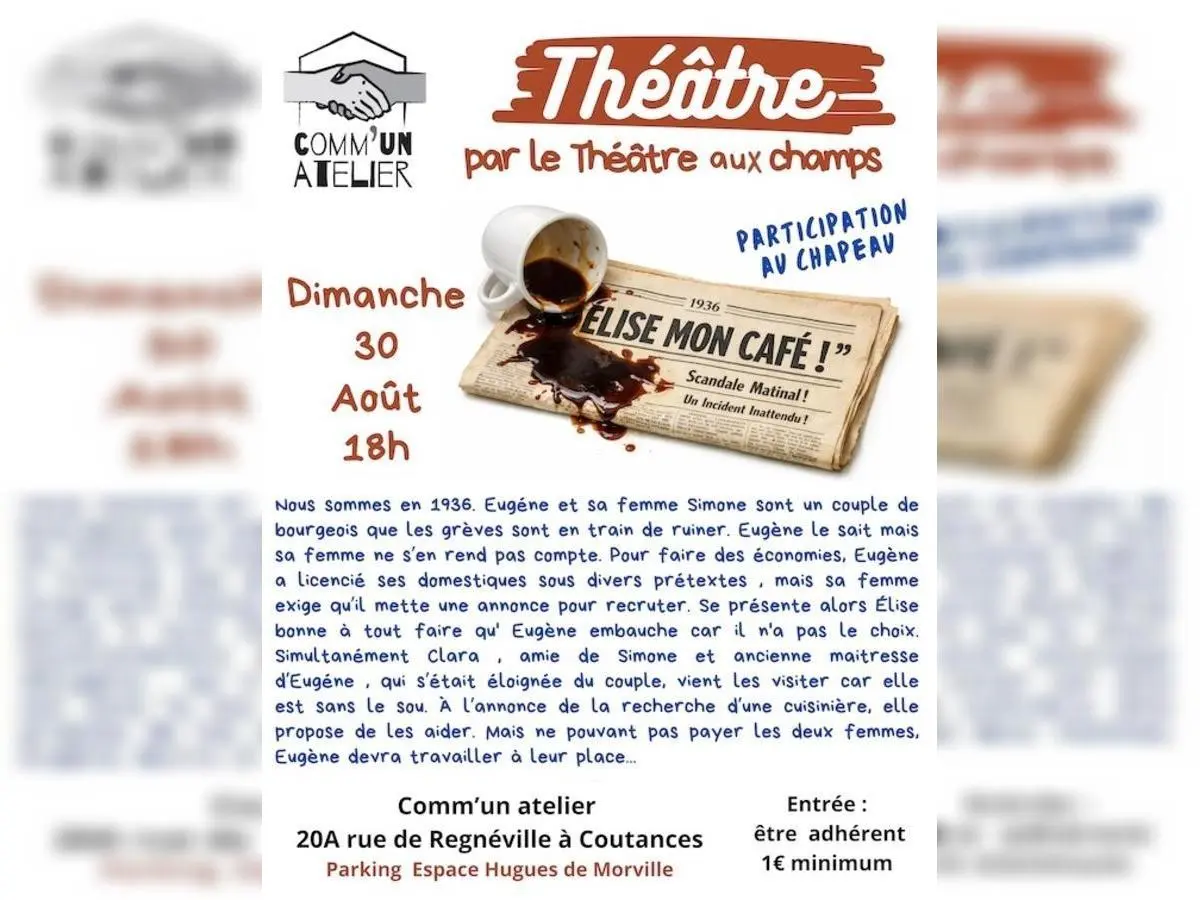 COMM'UN ATELIER - Théâtre août 2026