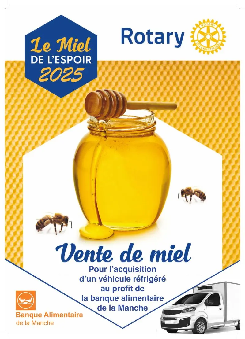 Vente de Miel Rotary Granville 2025