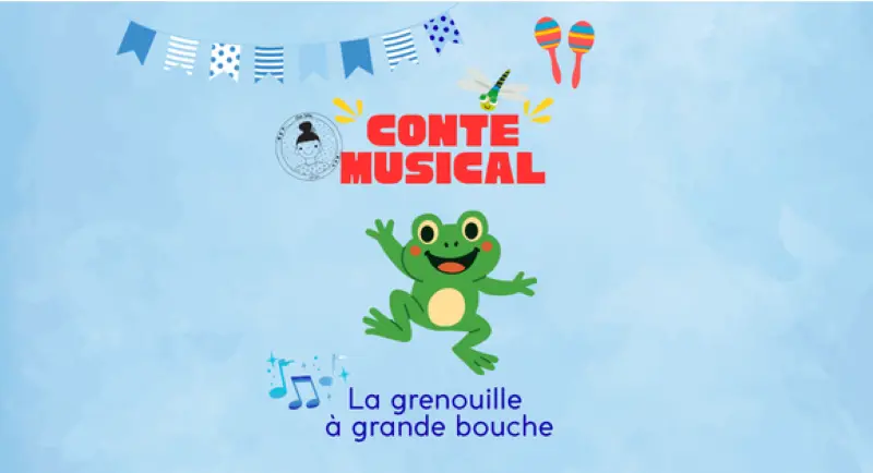 Chez Tatie_2026-Conte musical La grenouille à grande bouche