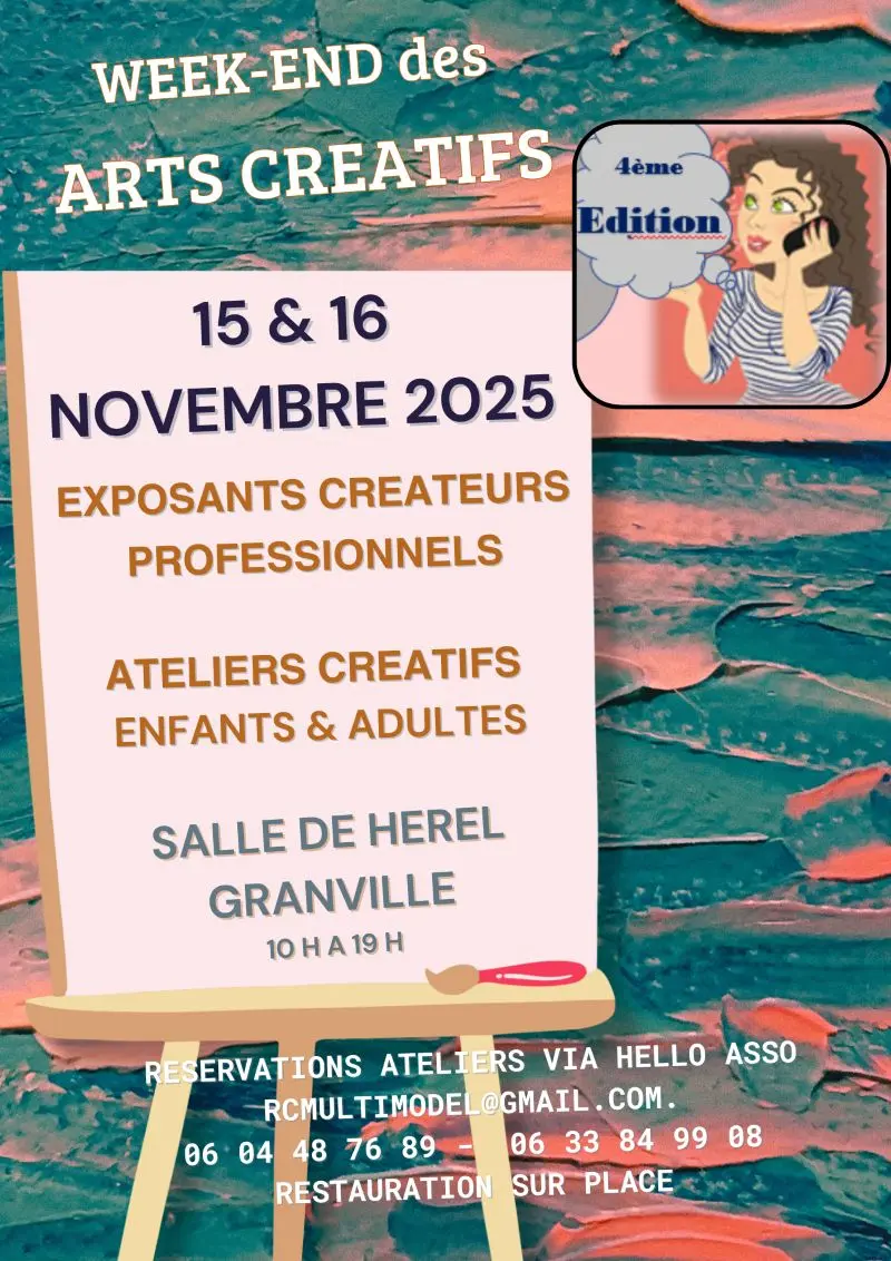 Week-end des arts créatifs Granville 2025