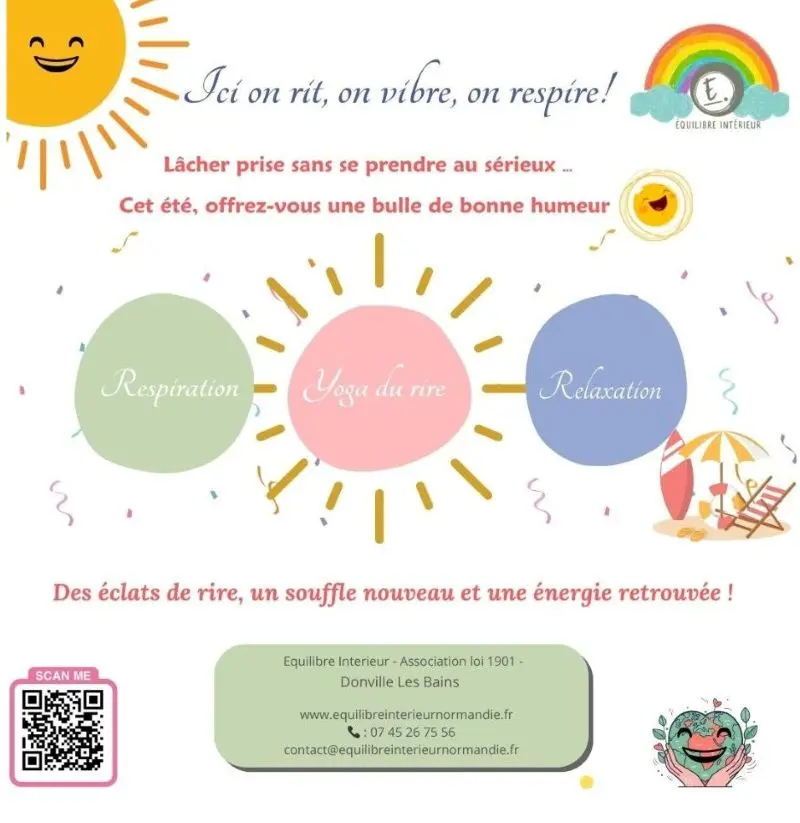 Yoga du rire Donville