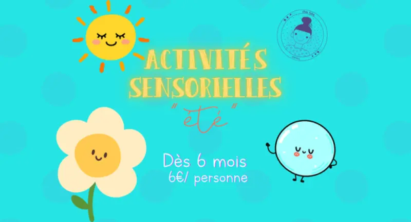 activités sensorielles été