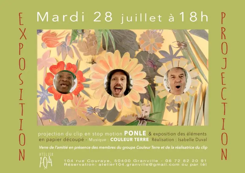 affiche 3 PONLE projection et exposition