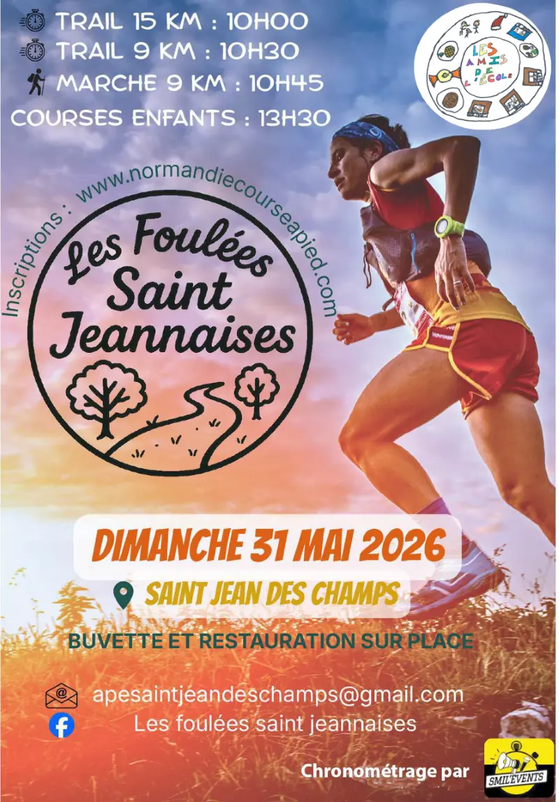 Trail les foulées saint-jeannaises mai 2026