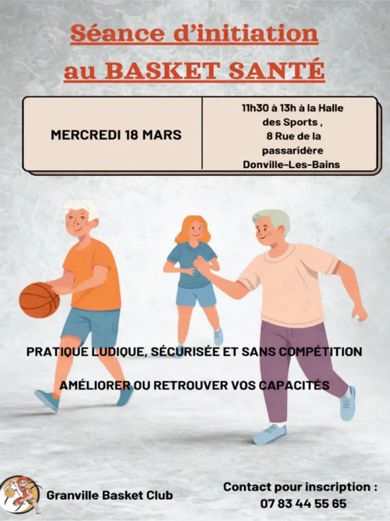 Initiation au Basket Santé Donville 2026