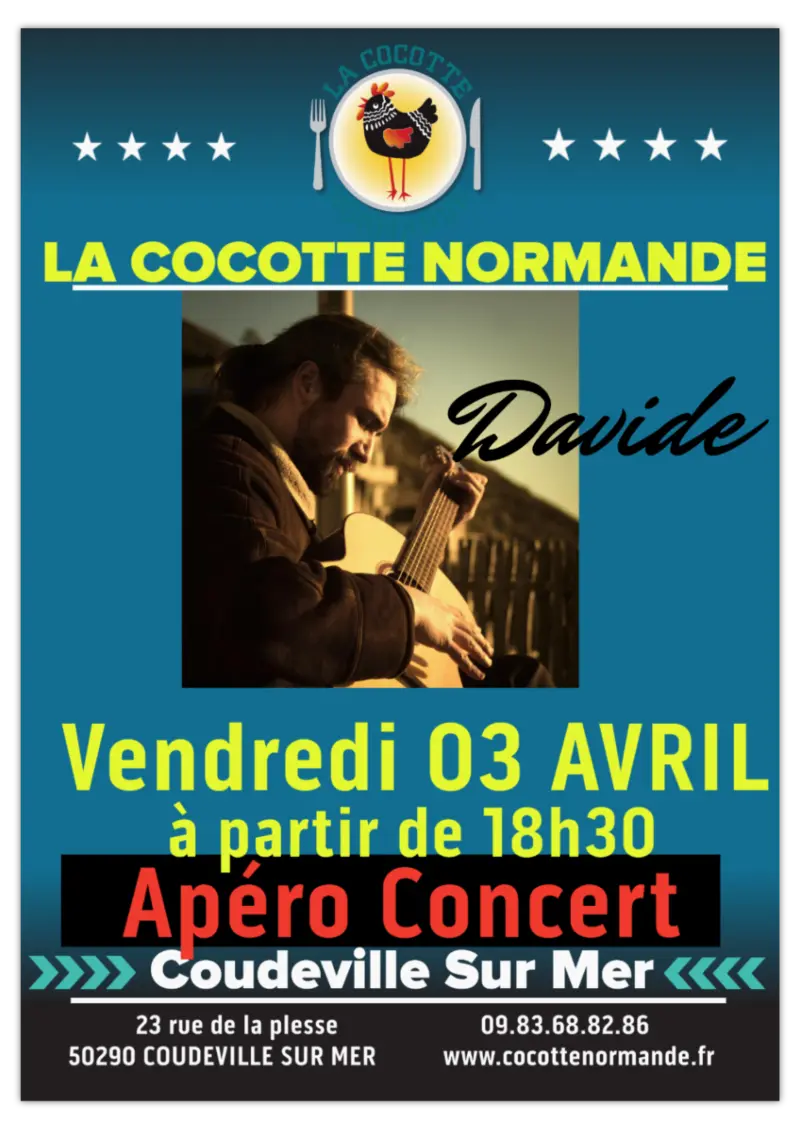 2026 - affiche concert davide