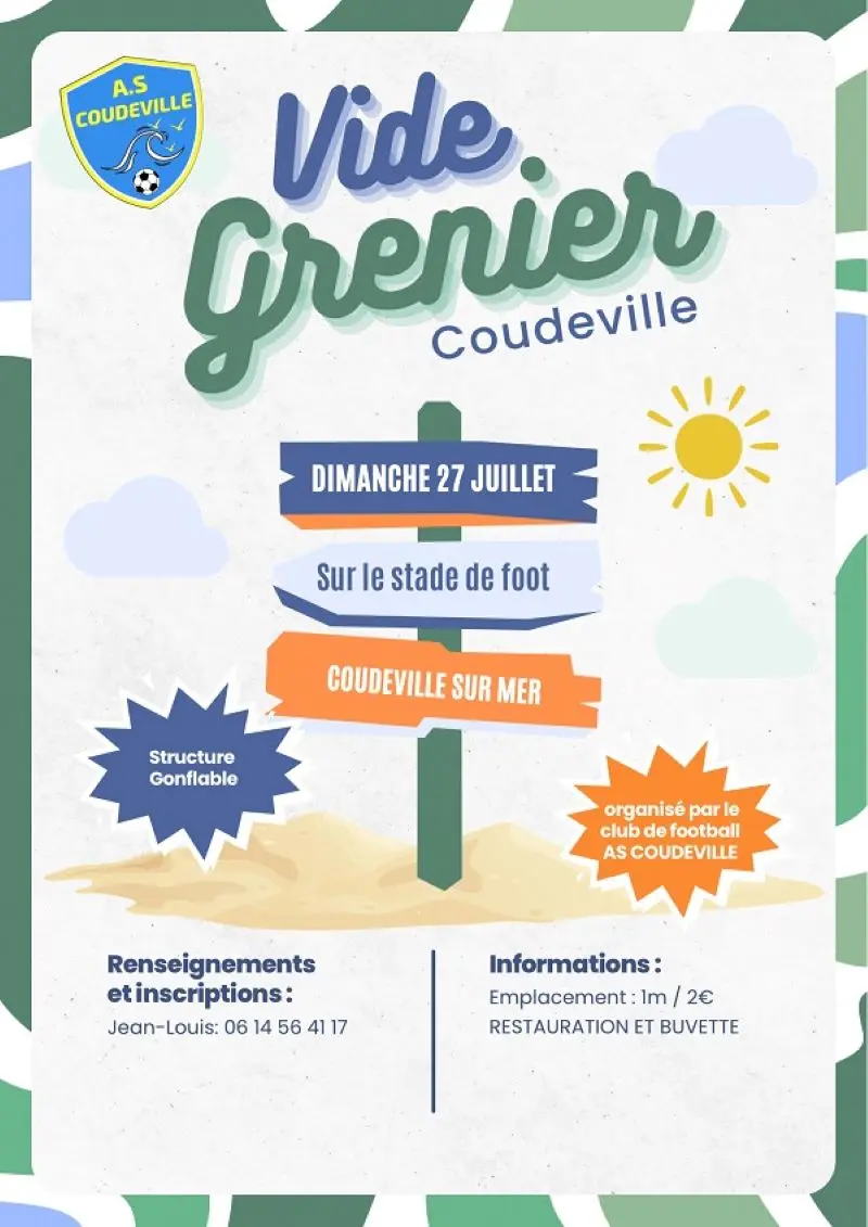 vide greniers coudeville 2025