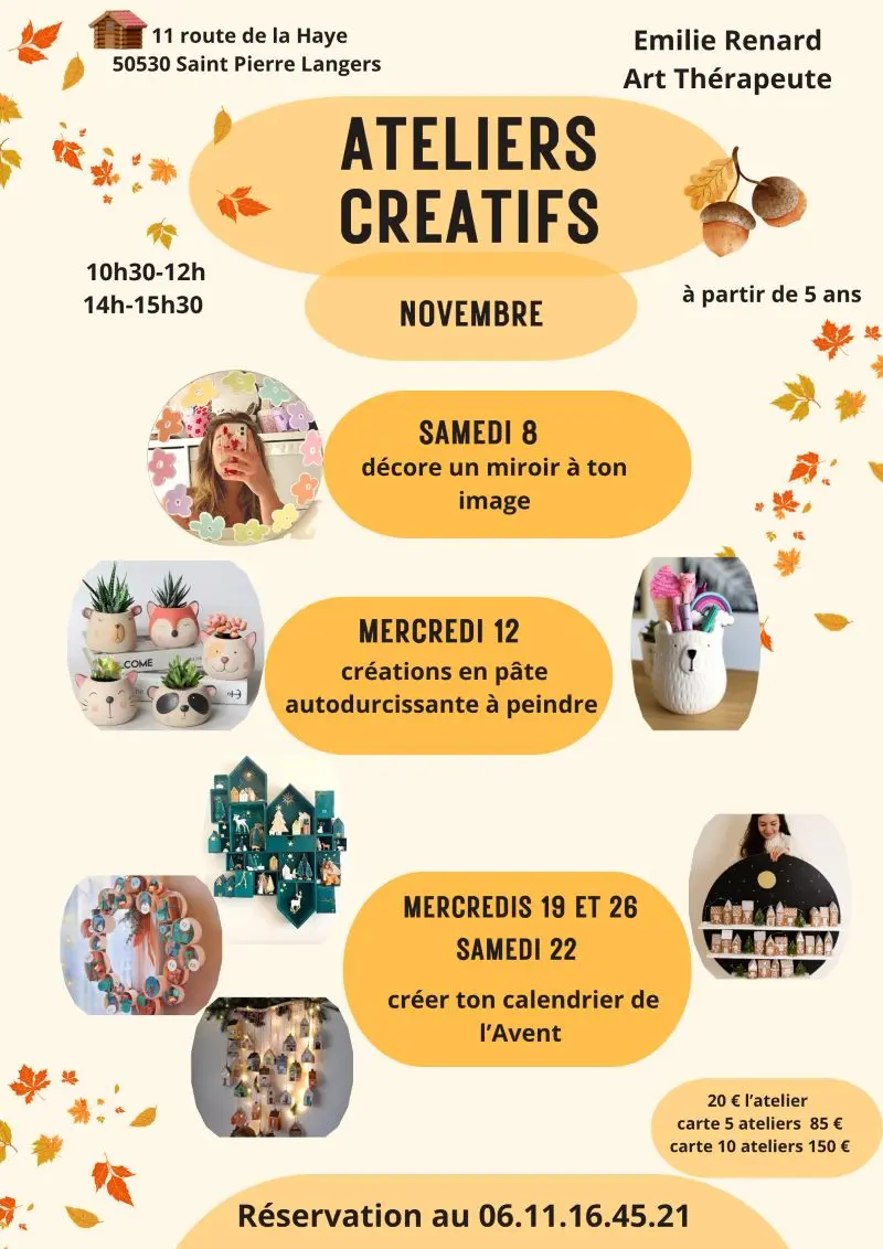 atelier créatif nov 2025