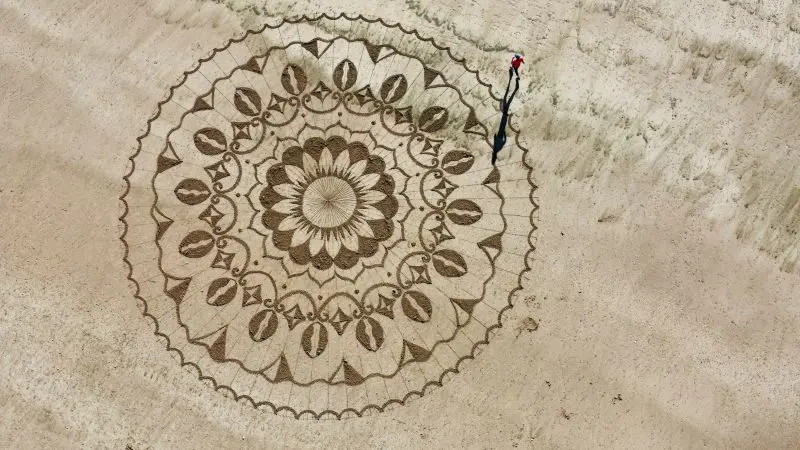 beach art mes semmelles du vent