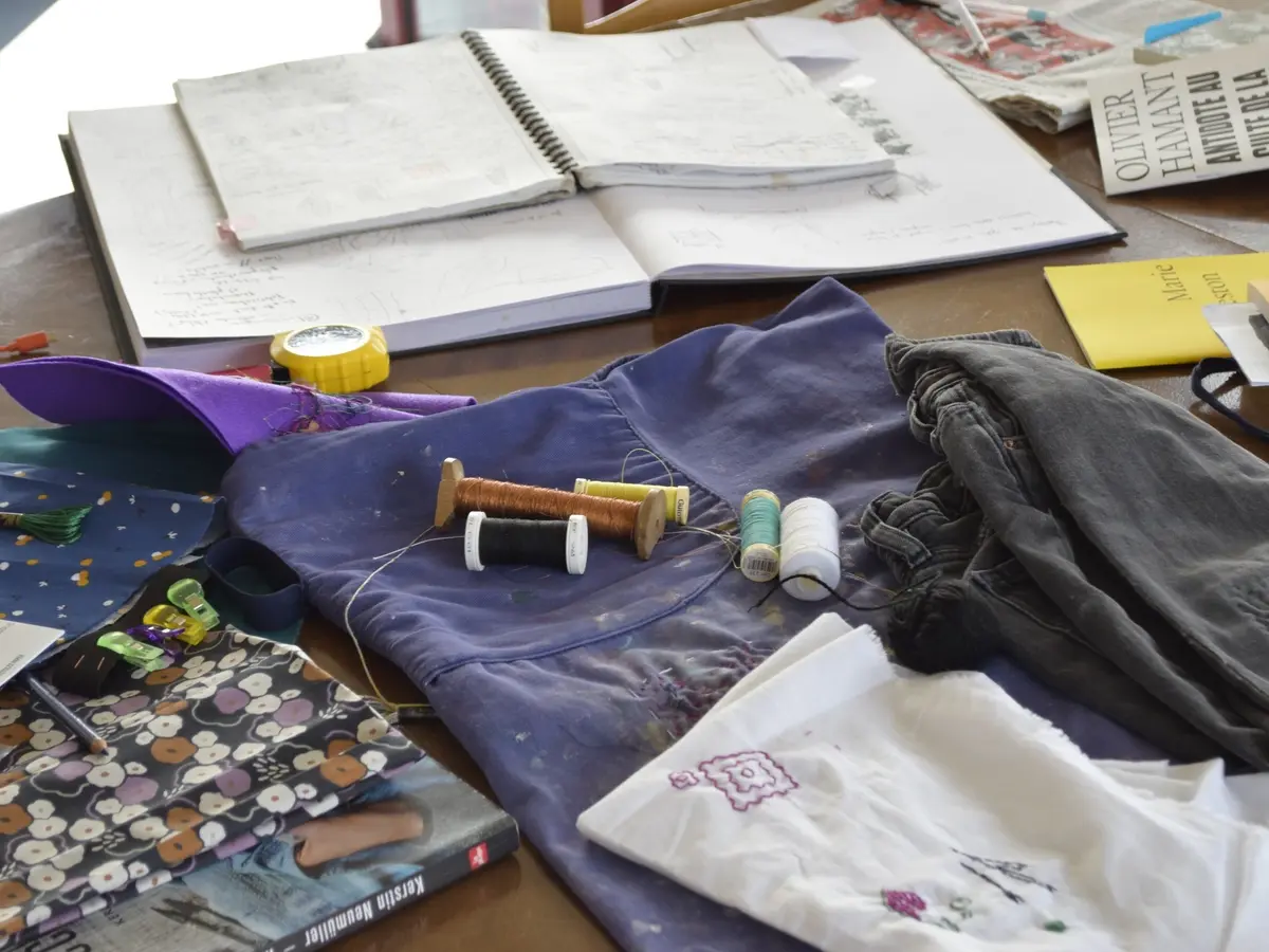 Atelier co-création de broderie sde réparation