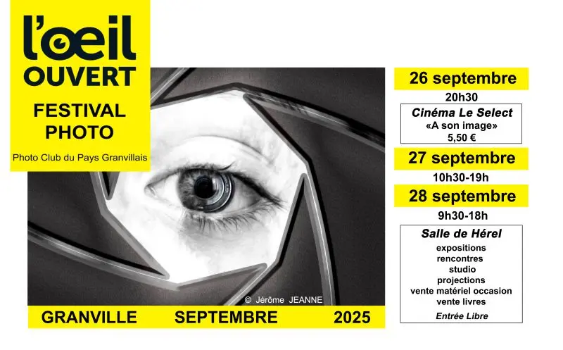 expo festival photo l'oeil ouvert Granville 2025