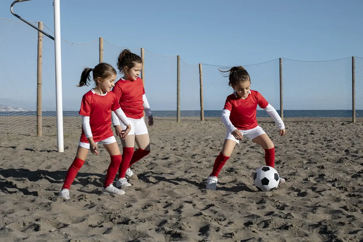 Beach football
