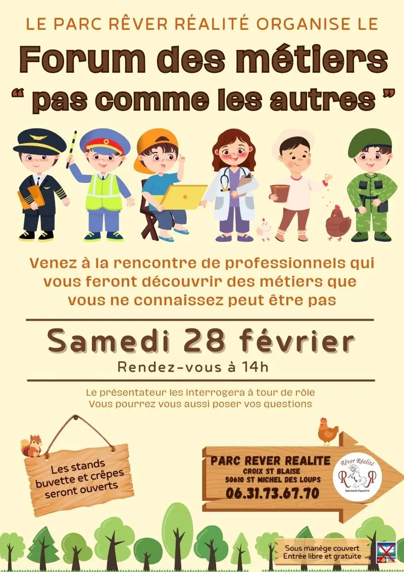 forum des metiers 2026