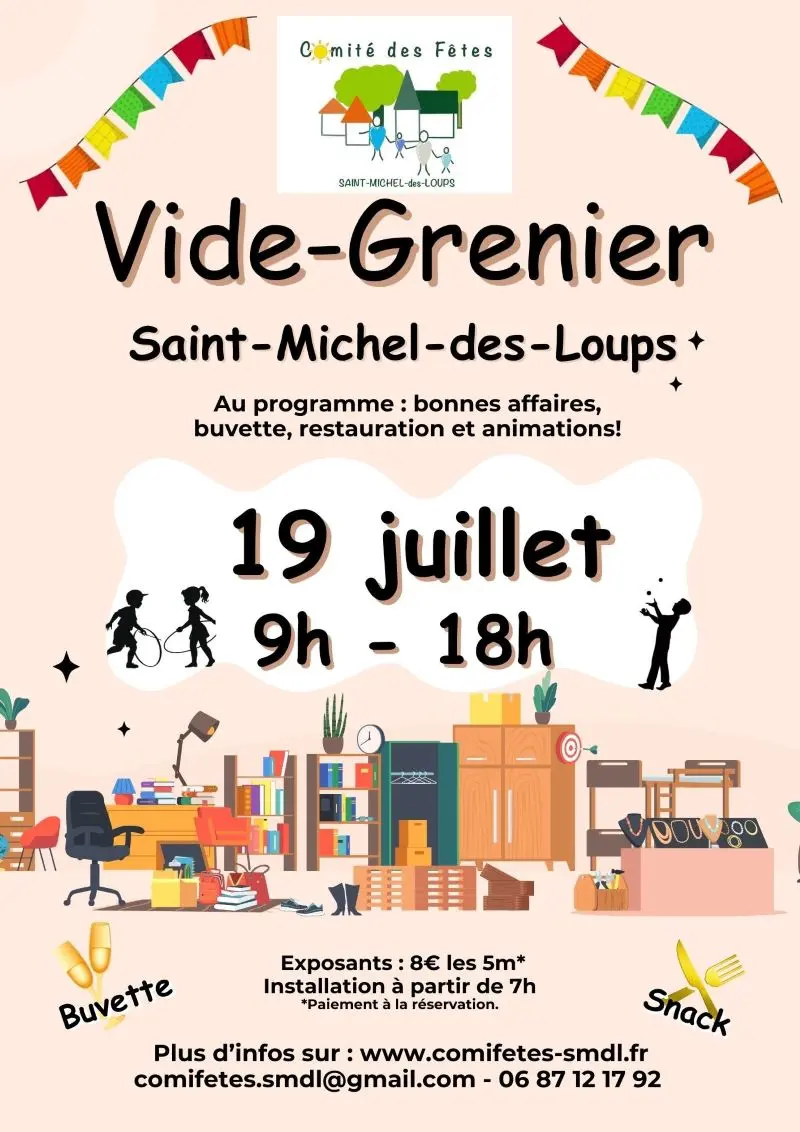 2026 - flyer vide grenier 2026