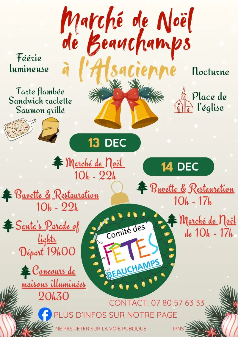 Marché Noël Beauchamp