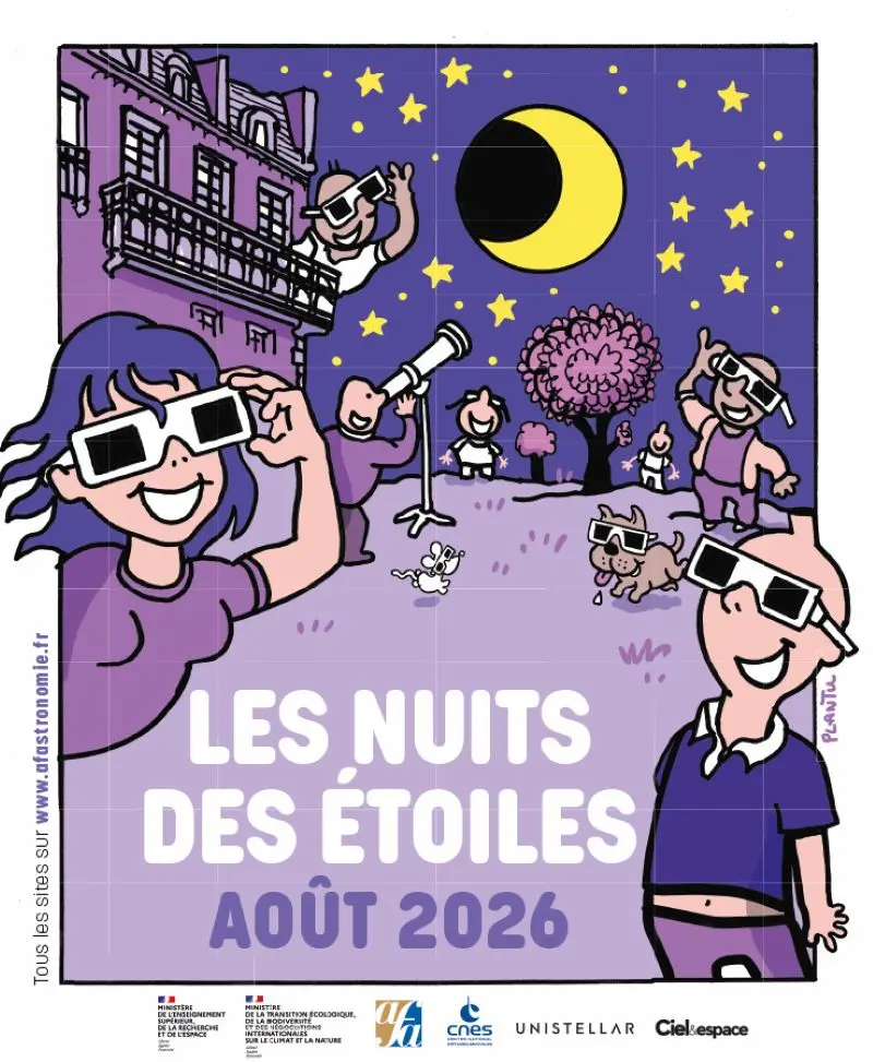nuit des étoiles août 2026