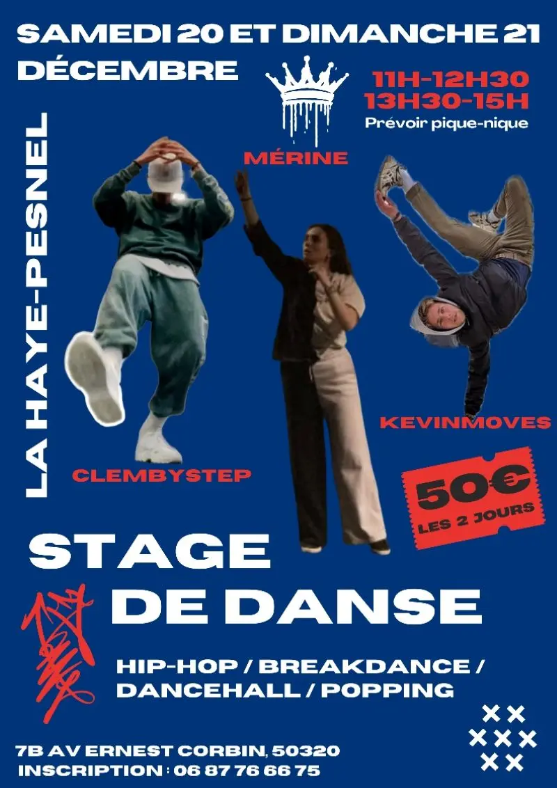 stage danse dec 25
