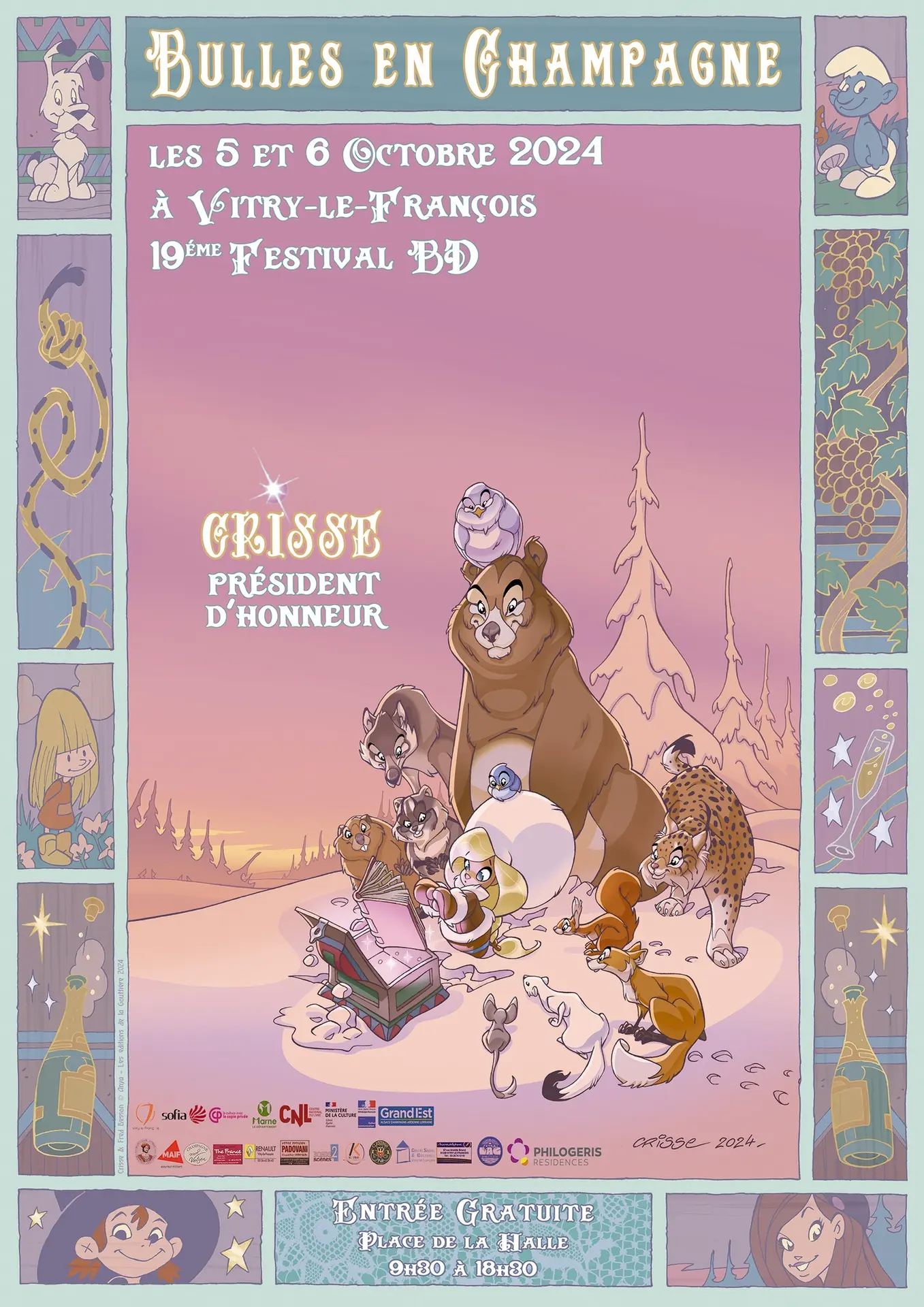 BULLES EN CHAMPAGNE FESTIVAL BD