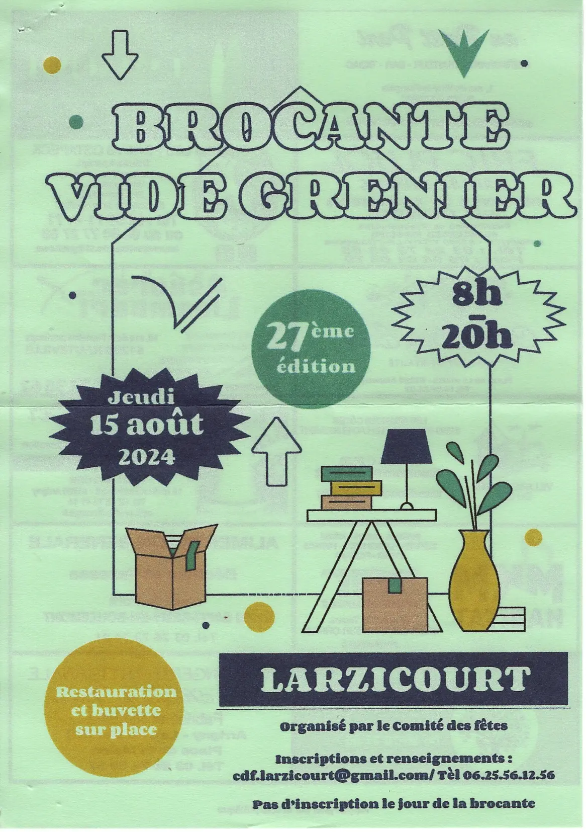 Brocante Larzicourt 2024