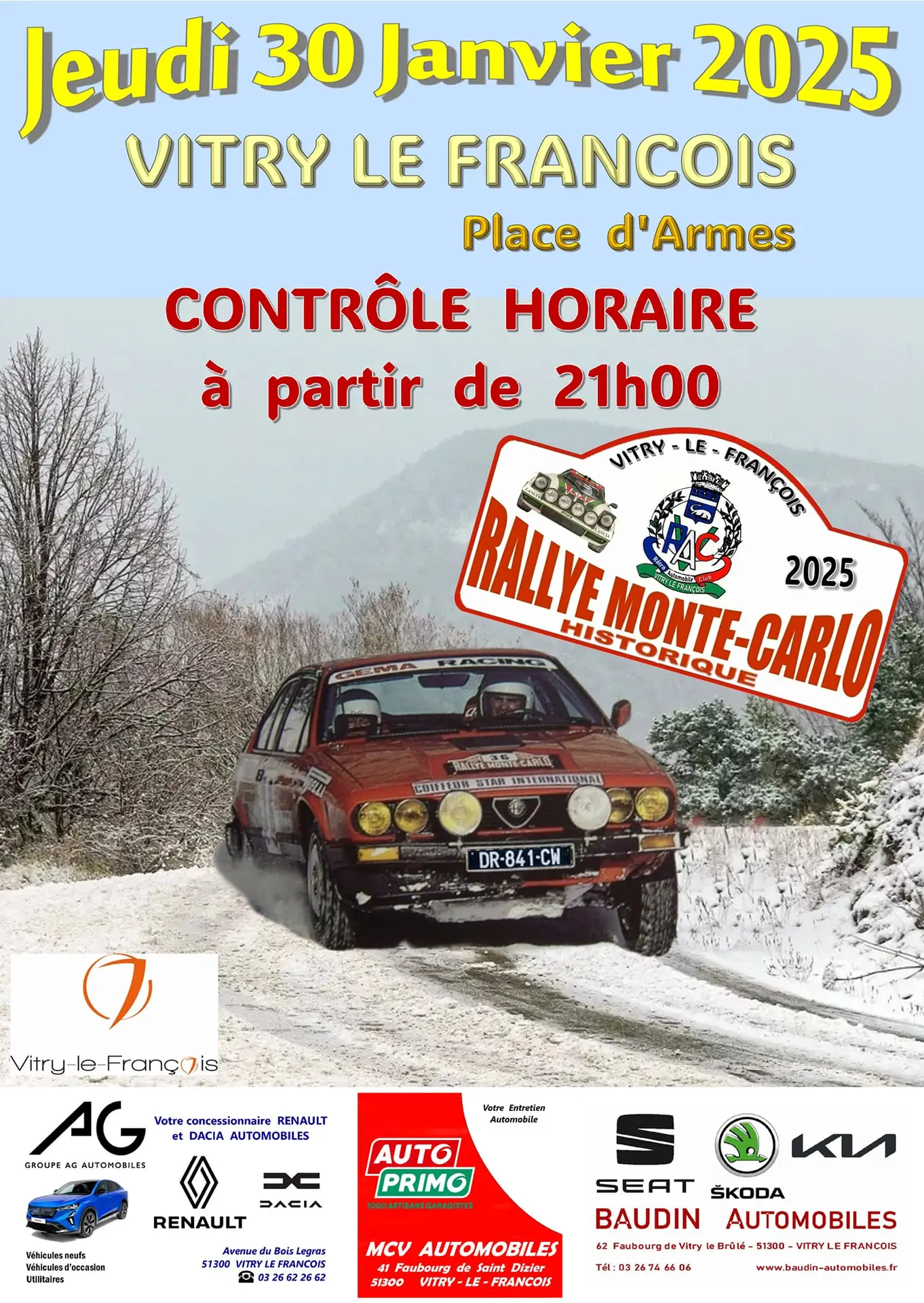 RALLYE MONTE CARLO VLF