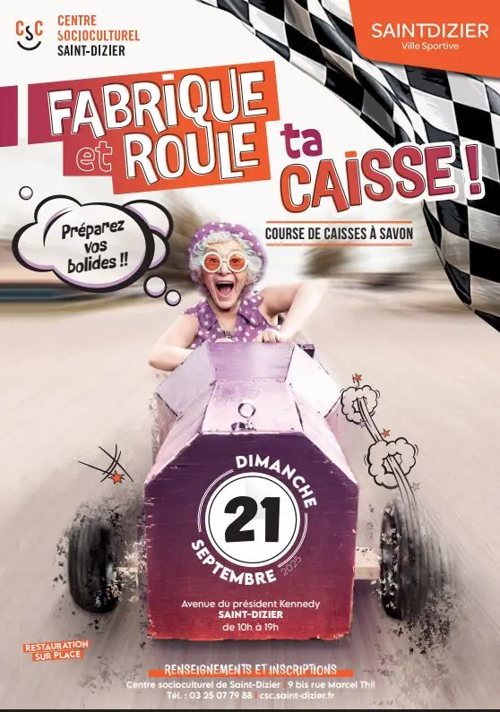 Course caisse à savons