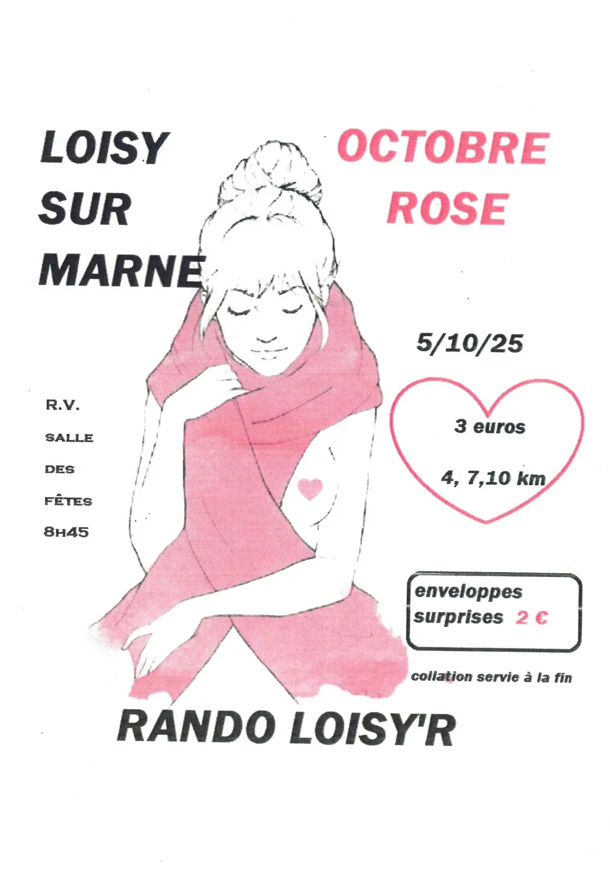 OCTOBRE ROSE LOISY-SUR-MARNE