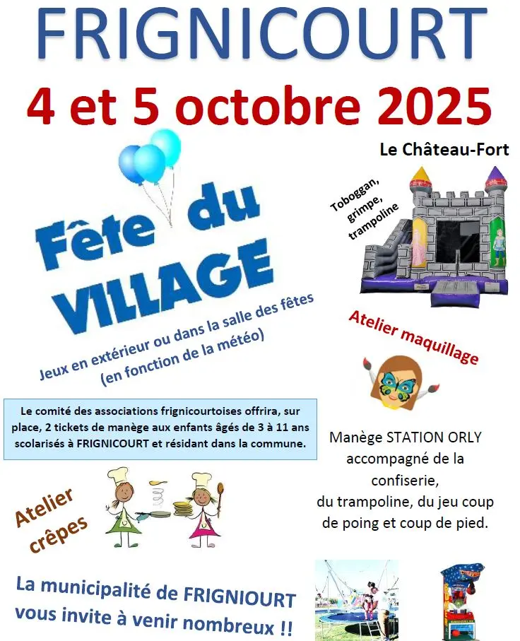 FRIGNICOURT FETE DU VILLAGE
