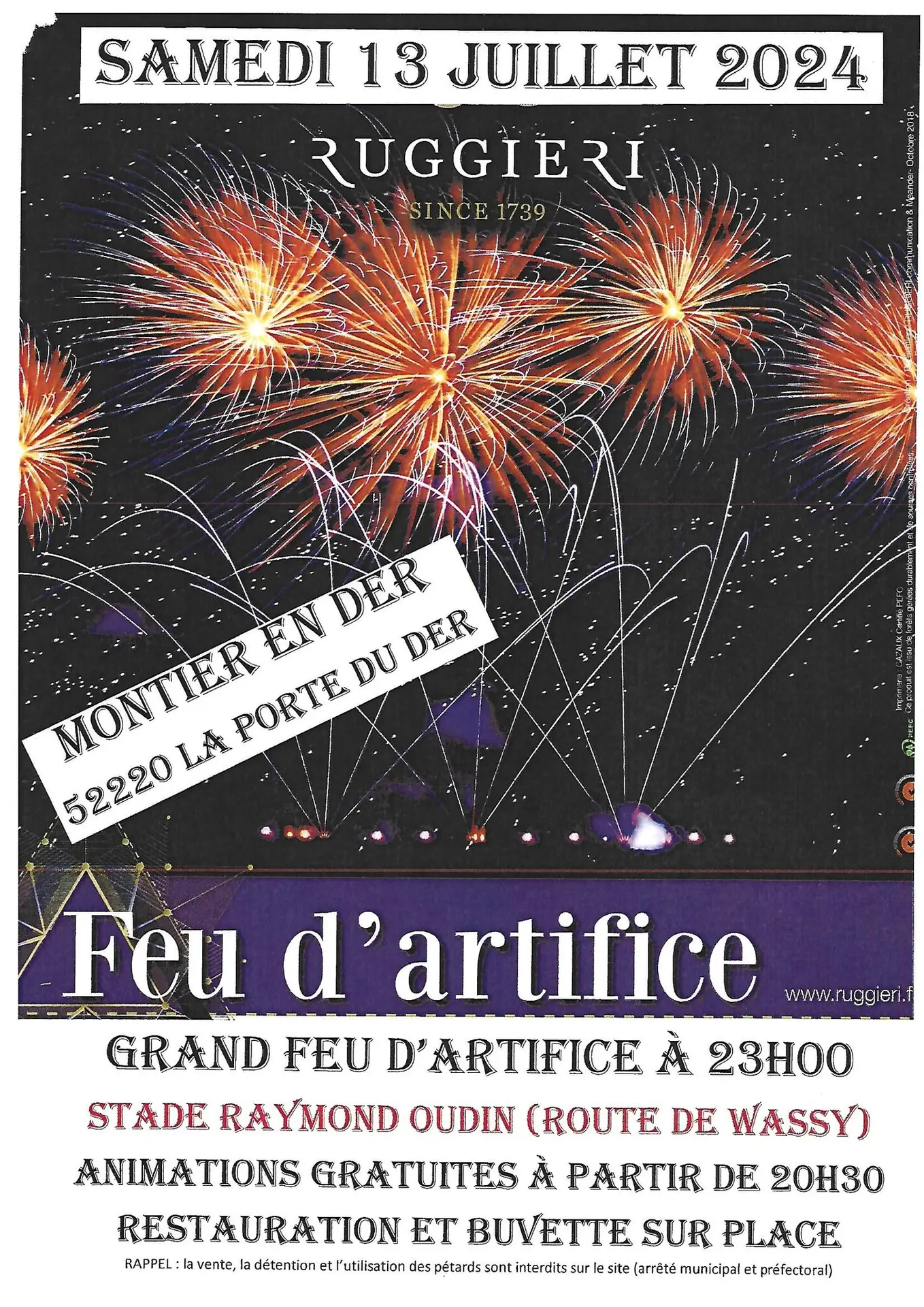 13 JUILLET MONTIER