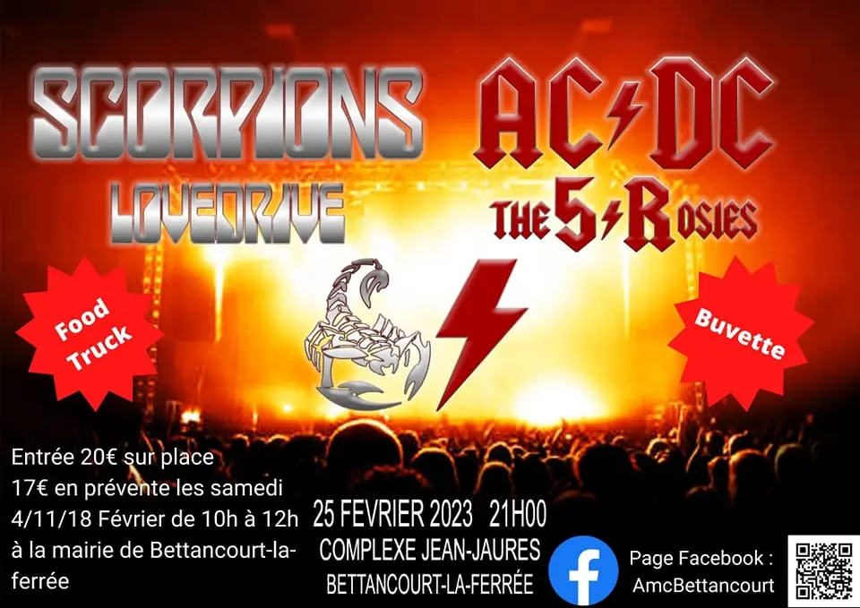 Tribute Scorpions et ACDC