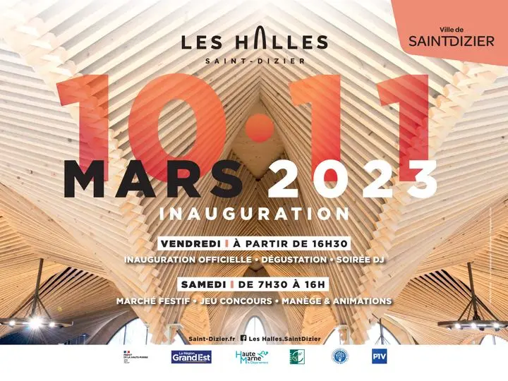 Inuaguration Les Halles