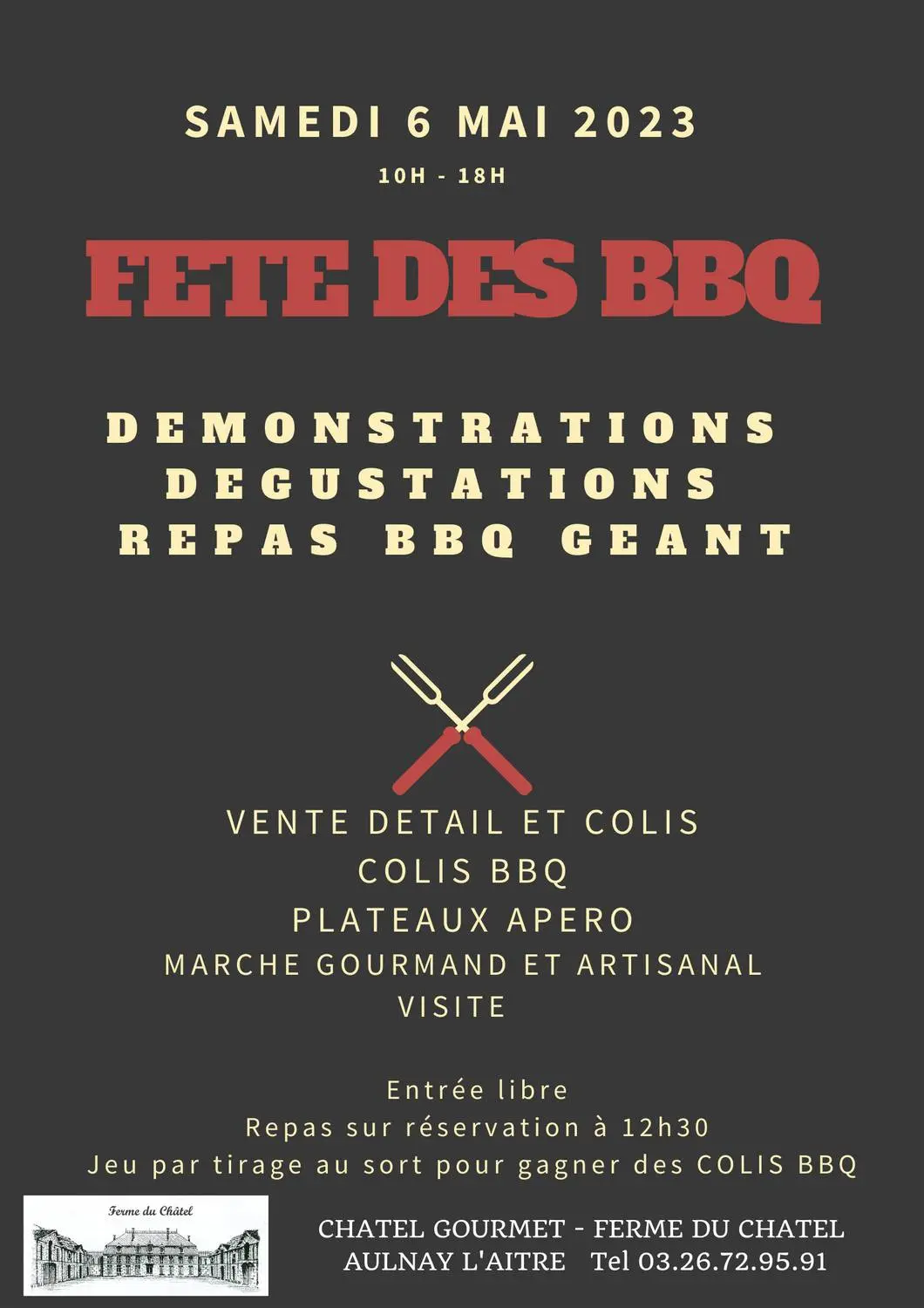 Fête des BBQ Ferme du Châtel
